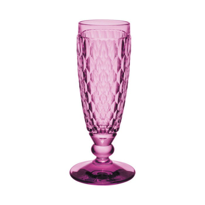 Villeroy & Boch Sektglas Boston Berry Sektglas lila 0,12l, Kristallglas