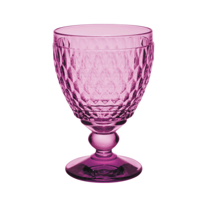 Villeroy & Boch Rotweinglas Boston Berry Rotweinglas, 200 ml, rosa, Glas