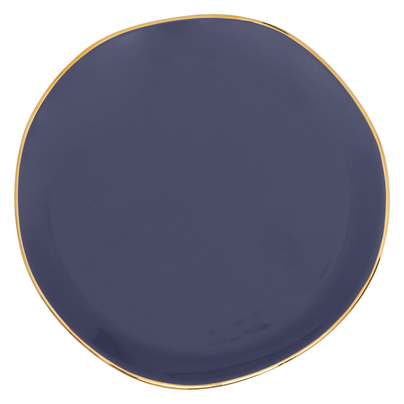 URBAN NATURE CULTURE  Good Morning - Bordje 17cm Purple Blue