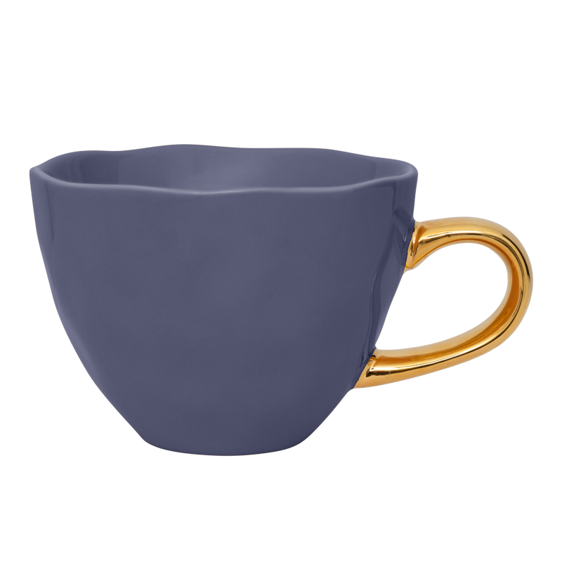 URBAN NATURE CULTURE  Good Morning Cup - Cappuccino-/theekop Purple Blue