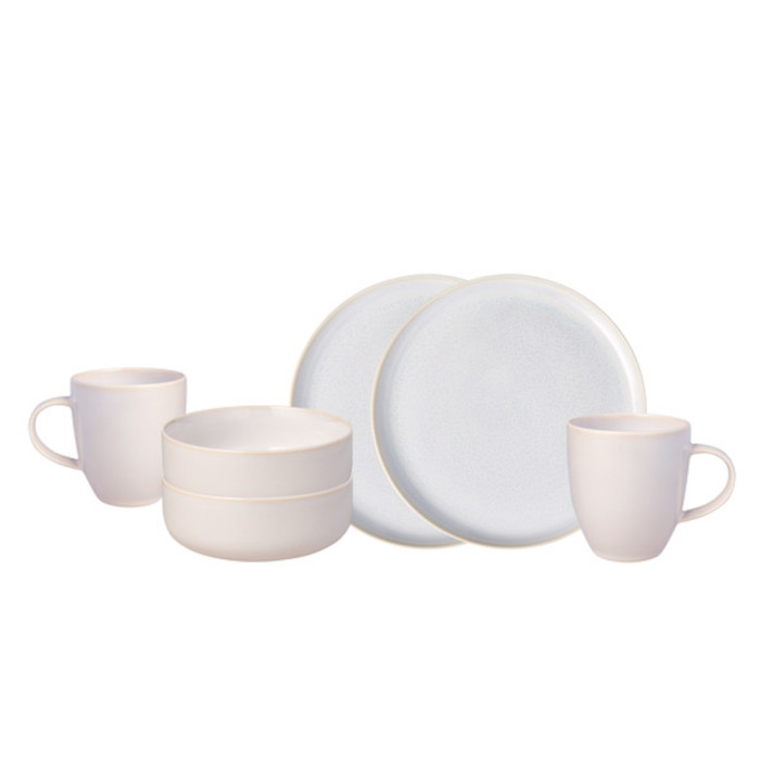 LIKE BY VILLEROY & BOCH  Crafted Cotton - Ontbijtset 6-dlg