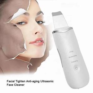 Meiteai-All Zachte ultrasone huidscrubber Elektrische diepe vibrerende gezichtsreiniger Peeling Comedondrukker Gezichtsmassager Gezichtsverzorgingshulpmiddel
