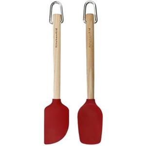 KitchenAid Spatelset Core Keizerrood Berkenhout 2-delig