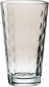 LEONARDO Gläser-Set OPTIC, Glas, 540 ml, 4-teilig