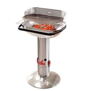 Barbecook Loewy 55 RVS Houtskoolbarbecue