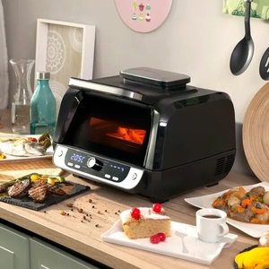 InnovaGoods Luchtfriteuse met Grill, Accessoires en Receptenboek Fryinn 12-in-1