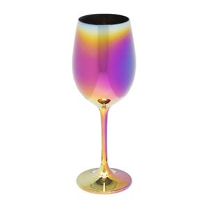 Xenos Wijnglas regenboog - 300 ml