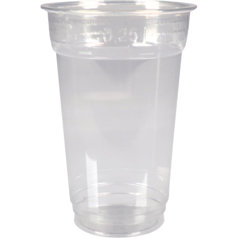 Depa Glas | bierglas | gerecycled PET | 250ml | 114.9mm | transparant | 1200 stuks