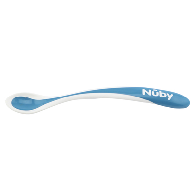 Nuby Nûby Hot Safe warmtesensor lepel set van 4 vanaf 3 maanden in blauw