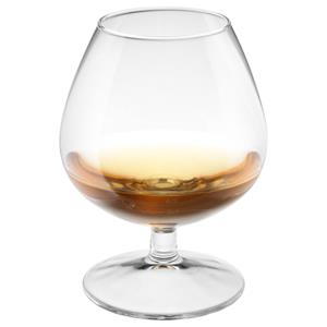 Royal leerdam Glas Claret met maatstreepje; 250ml, 8.1x10 cm (ØxH); transparant; 2 cl & 4 cl vulstreepje, 12 stuk / verpakking