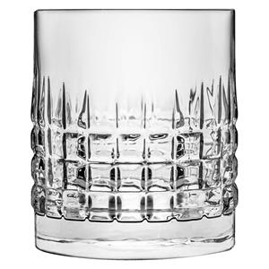 Luigi Bormioli Whiskyglas Charme; 380ml, 8.5x9.6 cm (ØxH); transparant; rond; 6 stuk / verpakking