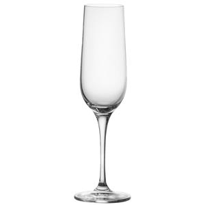 Vega Champagneglas Chateau zonder vulstreepje; 180ml, 4.3x21.9 cm (ØxH); transparant; 6 stuk / verpakking