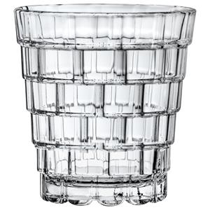 RCR Waterglas Stack stapelbaar; 320ml, 8.5x9.5 cm (ØxH); transparant; 6 stuk / verpakking