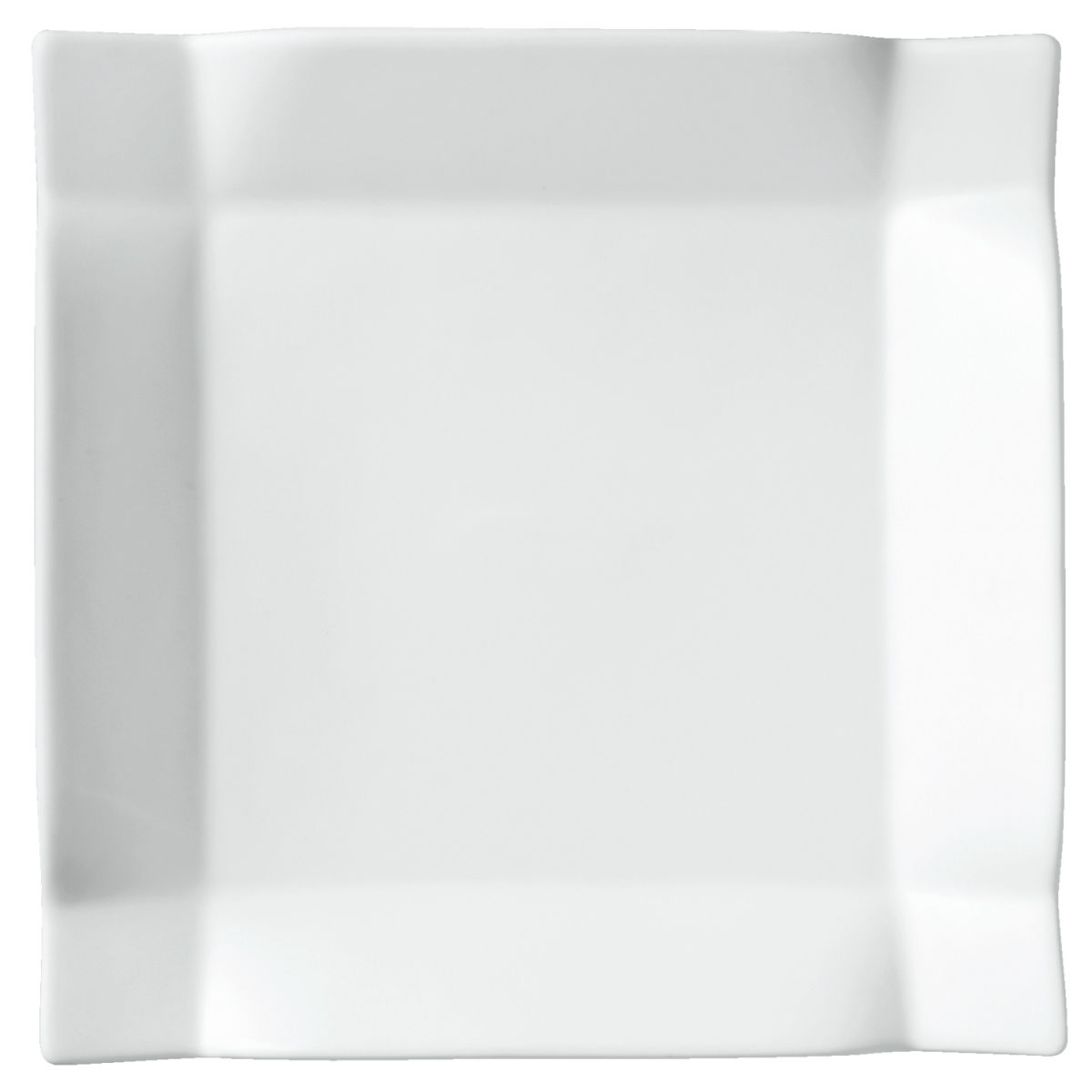 Vega Borden Stuttgart; 20.5x20.5x3.3 cm (LxBxH); wit; vierkant; 6 stuk / verpakking