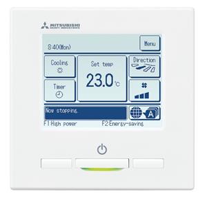 Mitsubishi Ecotouch bediening RC-EX3A | 