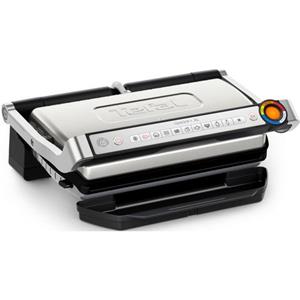 Tefal Kontaktgrill GC727D OptiGrill+ XL, 2000 W, erneuerte Kochstufenanzeige, manuelles + 9 Automatikprogramme