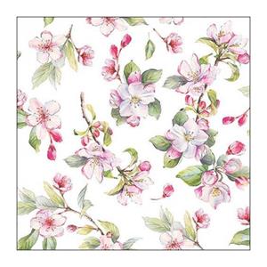 Ambiente Servet 25 Spring Blossom White FSC Mix