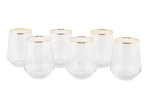 Hermia Set van 6 waterglazen Jinte | 