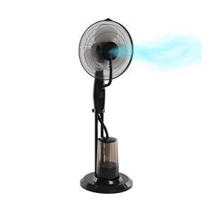 5five Ventilator met mist vernevelaar/spray - verkoelend - met waterreservoir - hoogte 125 cm -