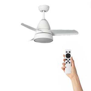 Ventiluxe Plafondventilator Silvan Met Verlichting - Ø91cm - 6 Snelheden - Afstandsbediening - Wit