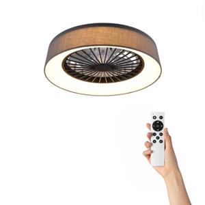 Cool Breeze Plafondventilator Pakie Met Verlichting - Ø47cm - 3 Snelheden - Afstandsbediening - Grijs