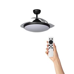 Ventiluxe Plafondventilator Leonardo Met Verlichting - Ø106cm - 6 Snelheden - Afstandsbediening - Zwart