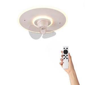 Cool Breeze Plafondventilator Luci Met Verlichting - Ø50cm - 3 Snelheden - Afstandsbediening - Wit