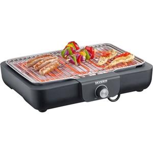 SEVERIN Tischgrill PG 8554, mit Grillrost, schwarz