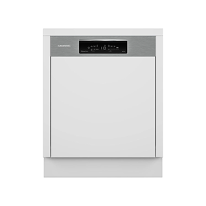 Grundig GNSP4510XCW teilintegrierbarer 60 cm Geschirrspüler edelstahl / A