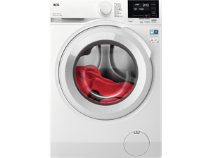 AEG Waschmaschine 6000 LR6A648, 8 kg, 1400 U/min, ProSense Mengenautomatik​ - spart bis 40% Zeit, Wasser und Energie