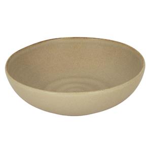 Merkloos Schaal Clay Beige 17x6,5cm 740ml Doos A 6 Stuks