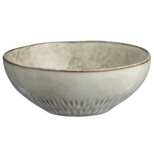 Leen Bakker Schaaltje Bodhi beige stoneware Ø18,5 cm