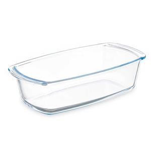 Vivalto Cakevorm/bakvorm - Glas - transparant - 27 x 14 x 7 cm - cake bakken - ovenschotel -