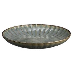 Leen Bakker Dinerbord Flora - Beige - Stoneware - Ø27 cm