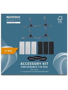 Nordic Quality Robotstofzuiger 11 Pcs Kit for Ecovacs