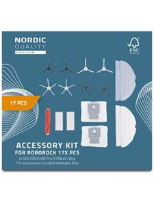 Nordic Quality Robotstofzuiger 17 Pcs Kit for Roborock