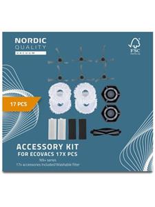 Nordic Quality Robotstofzuiger 17 Pcs Kit for Ecovacs