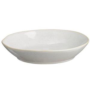 Leen Bakker Pastabord Esti wit stoneware Ø23 cm