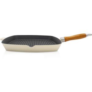 Krüger Steakpan Gietijzeren grill-/ steakpan SAVANNA, 28 x 28 cm (1-delig)