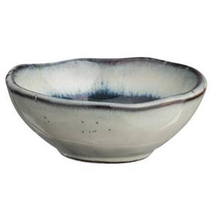 Leen Bakker Schaaltje Dorean blauw stoneware Ø8,5 cm