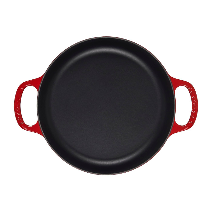 LE CREUSET Bratpfanne Servierpfanne Signature kirschrot 28,7cm