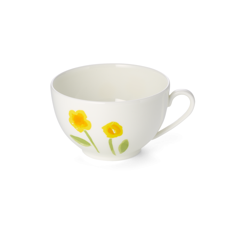 DIBBERN  Impression Yellow Flower Classic - Kop 0,40l