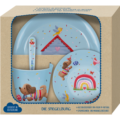 Coppenrath Verlag Coppenrath Teckelservies cadeauverpakking - BabyGlück