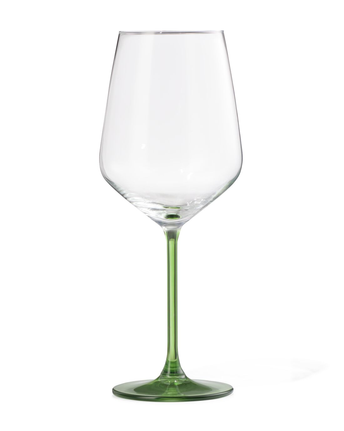 HEMA Wijnglas 650ml Tafelgenoten Groene Voet