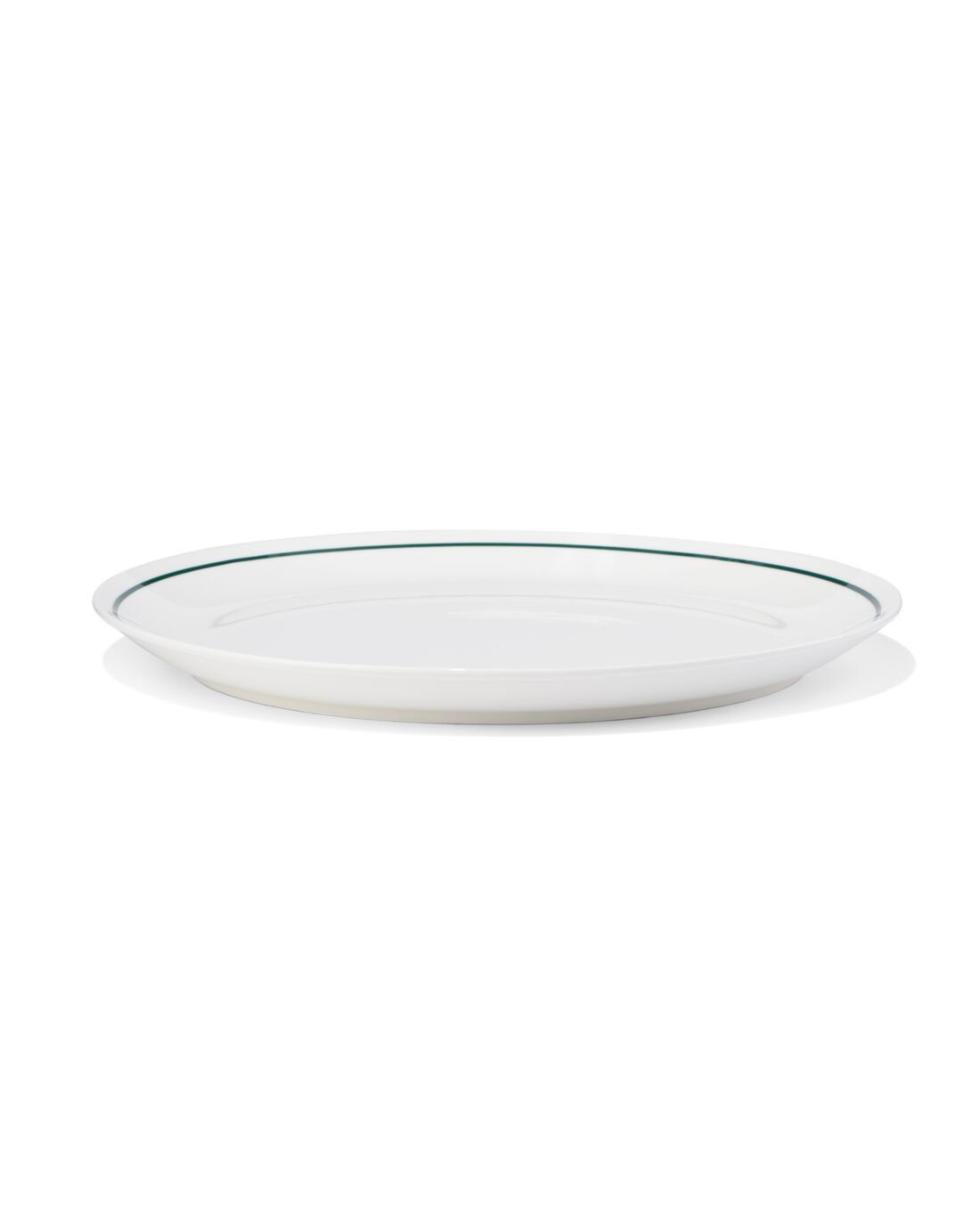 HEMA Dinerbord Ø26cm Tafelgenoten New Bone Wit Met Groen