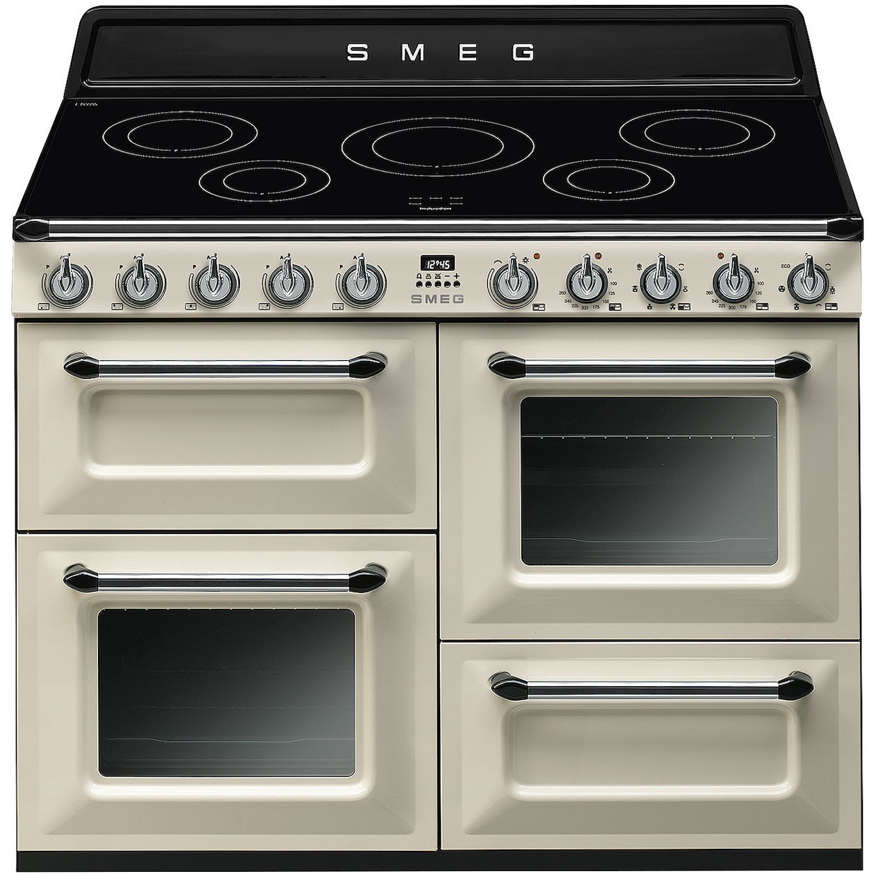 Smeg TR4110IP2 Inductie fornuis Wit