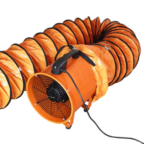 Monster Shop Maxblast Professionele Ventilator 320 W 250 Ø + 12 M Slang