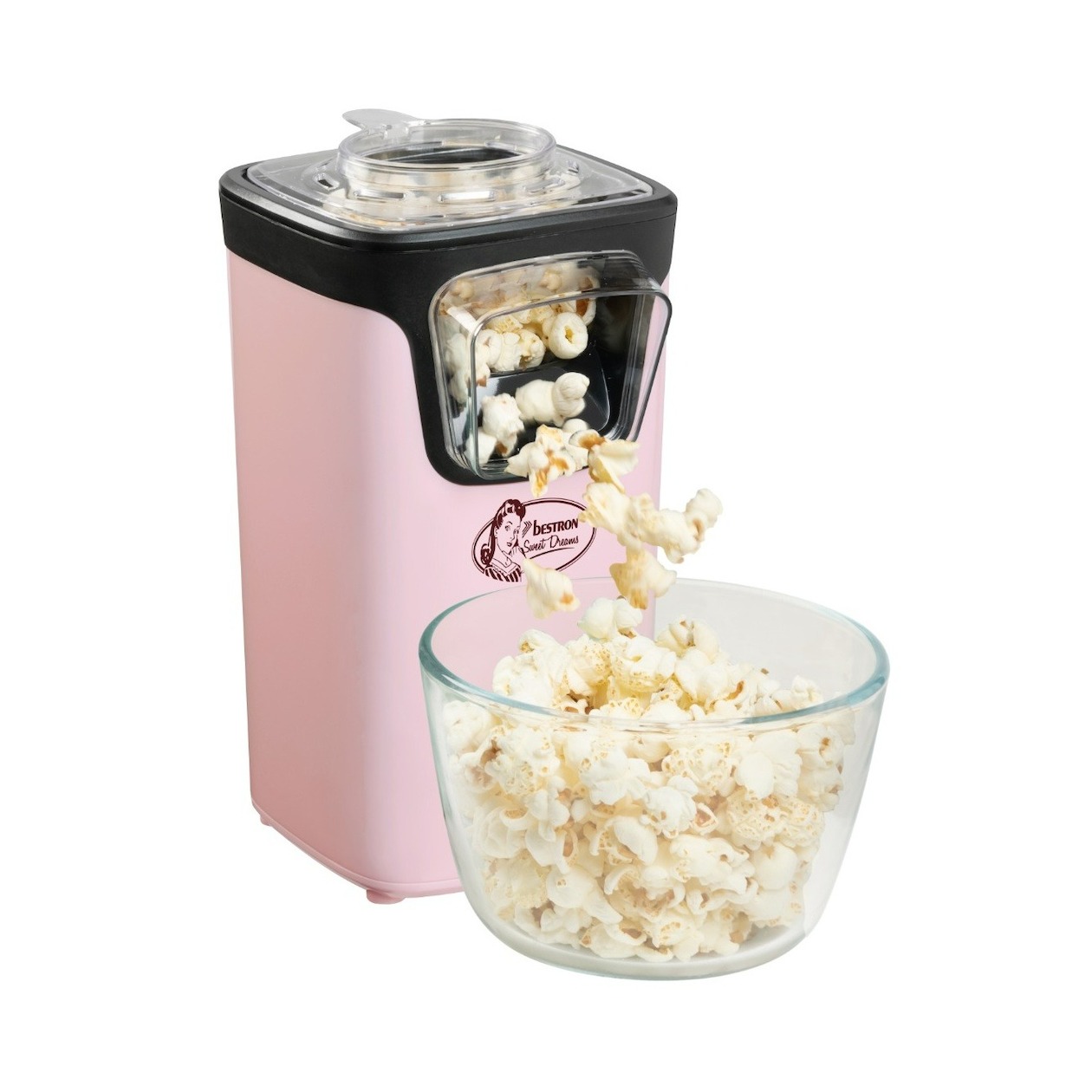 Bestron APC200P Popcornmaker Roze