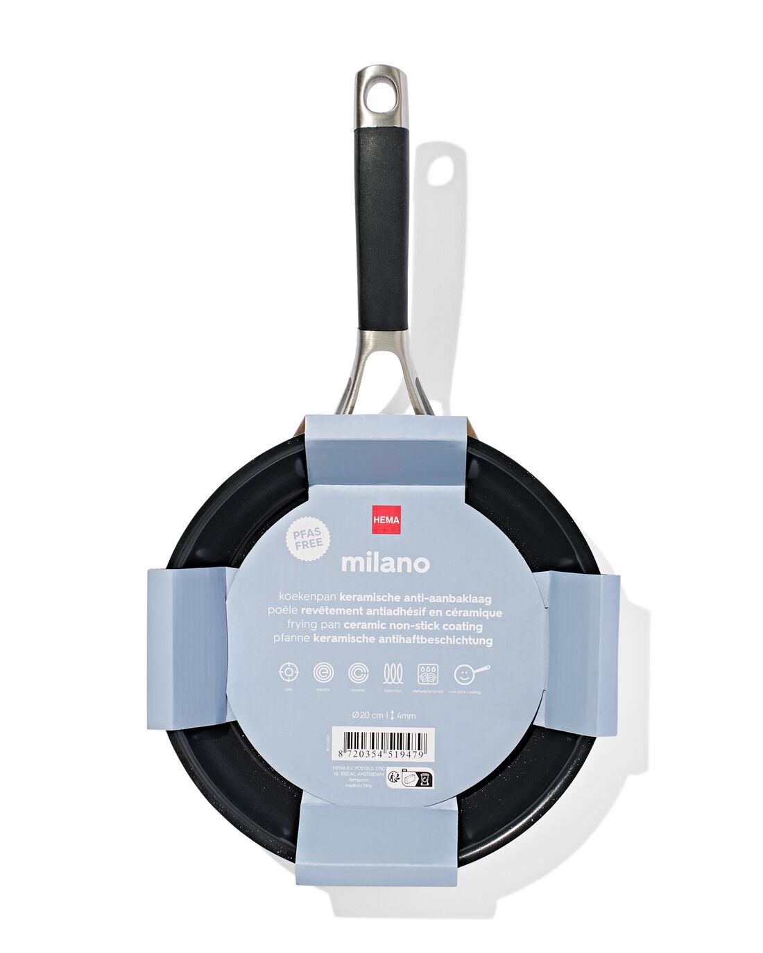 HEMA Koekenpan Ø20cm Milano PFAS Vrij