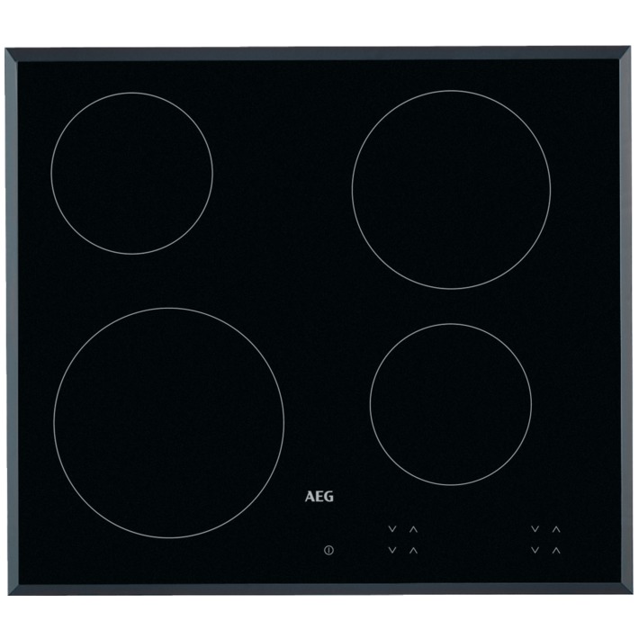 AEG HK624000FB Keramische inbouwkookplaat Zwart